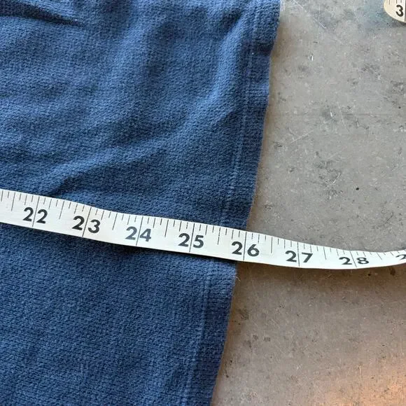 Vintage Y2k New York City Thermal Navy Pink Embroidered Knit Longsleeve XL - Picture 5 of 5